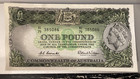 Vintage Australian Pre-decimal 1953 One Pound Banknote Superb Condition