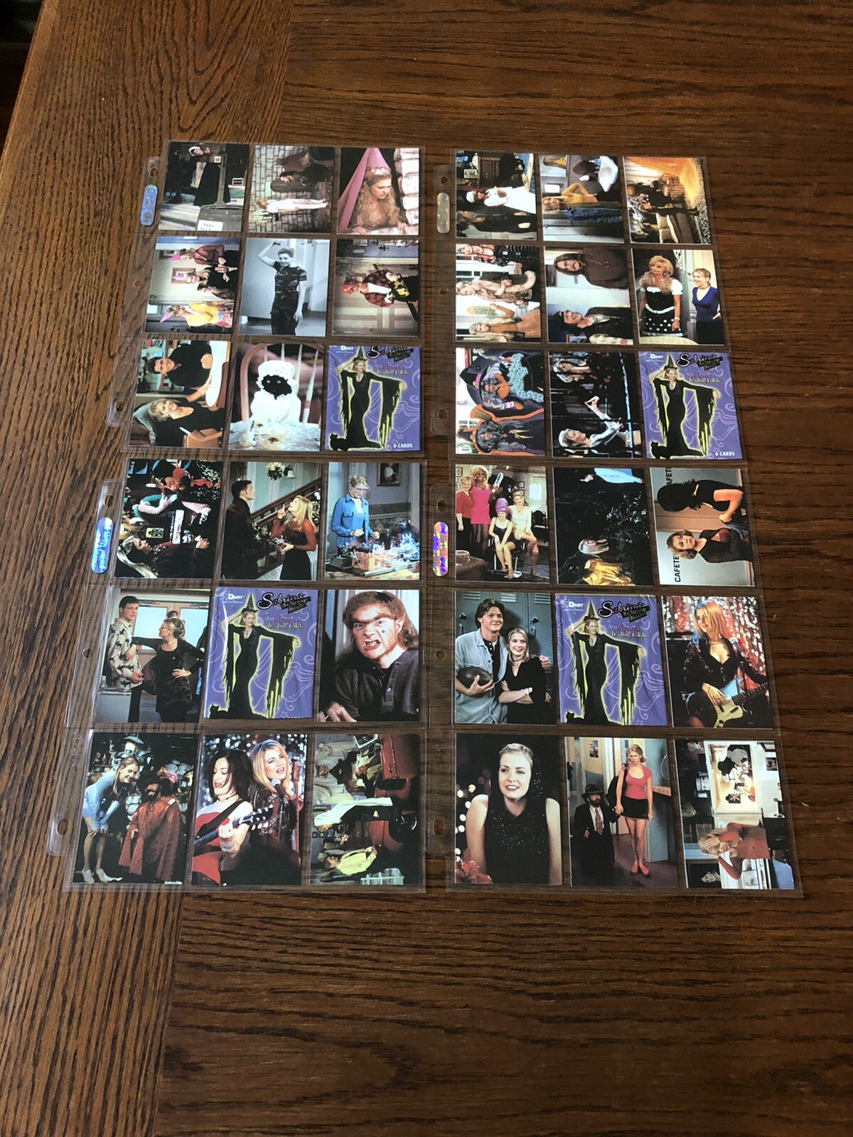1999 Dart Sabrina The Teenage Witch Trading Card Set (72) Nm/Mt + Wrapper - Picture 3 of 4