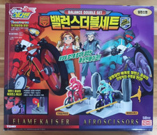 TOMY IDATEN JUMP SERIES : FLAME KAISER & AERO SCISSORS BALANCE DOUBLE SET