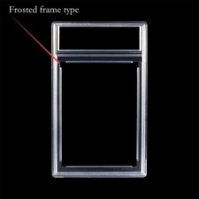 Empty Graded Card Slab Frosted 35pt Compared to PSA For Trading and sports cards