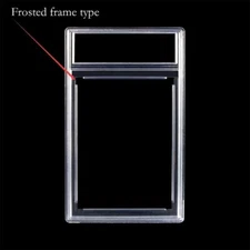 Empty Graded Card Slab Frosted 35pt Compared to PSA For Trading and sports cards