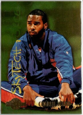 1995-96 SKYBOX SKYTECH FORCE CHARLIE WARD INSERT CARD #SF30 KNICKS
