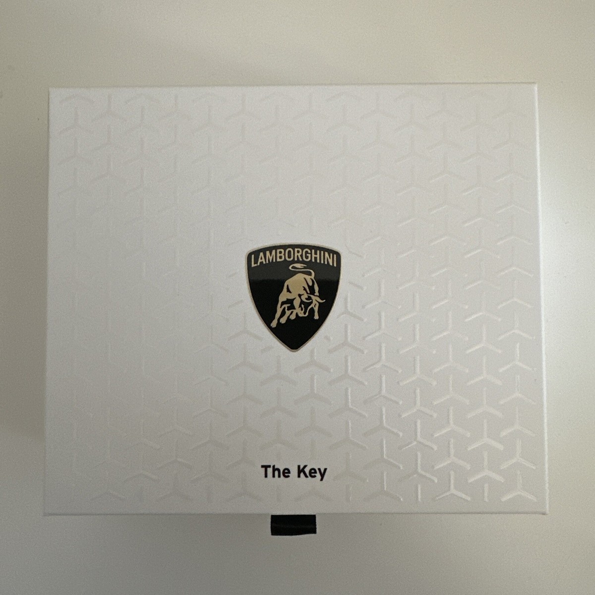 Lamborghini The Key ボックス型 ゴールド NEW SEALED🟡 OEM Lamborghini 