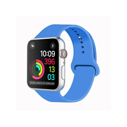Apple Watch Series 4 44mm GPS Plata Con Correa Azul Original  Reacondicionado | eBay