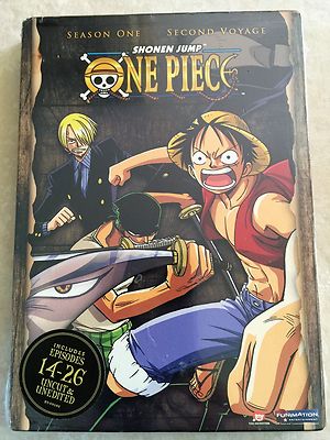 BOA BOA VOYAGE DVD セット One Piece - Season 1 - Vol. 2: Second Voyage DVD, 2008, 2-Disc Set