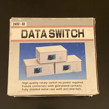 Vintage Data Transfer Switch DW90-AB