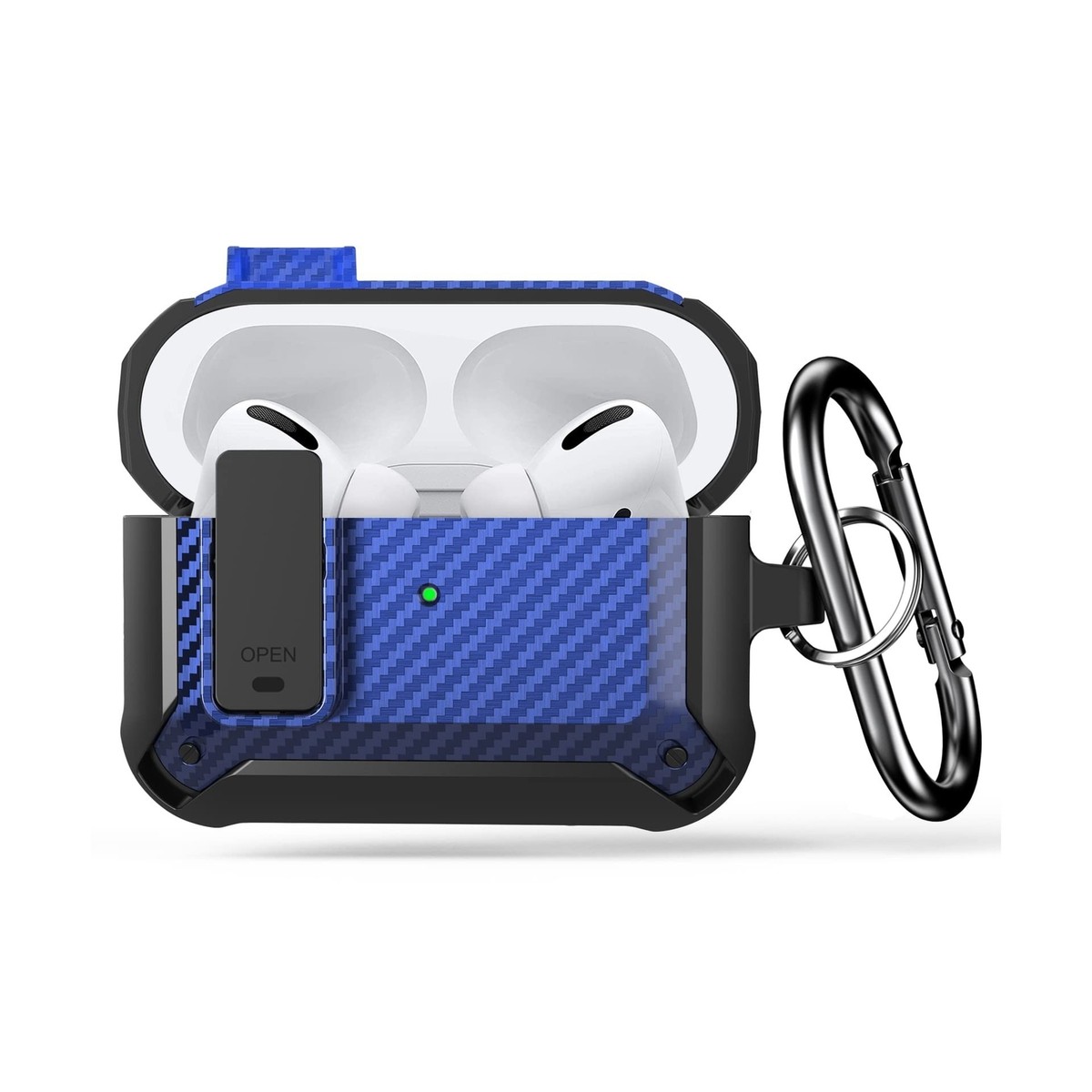 Lopnord Case for Airpod Pro Case Cover with Lock, Compatible with