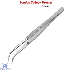 London College Tweezers Dressing Pliers Cotton Surgical Examination Tweezers