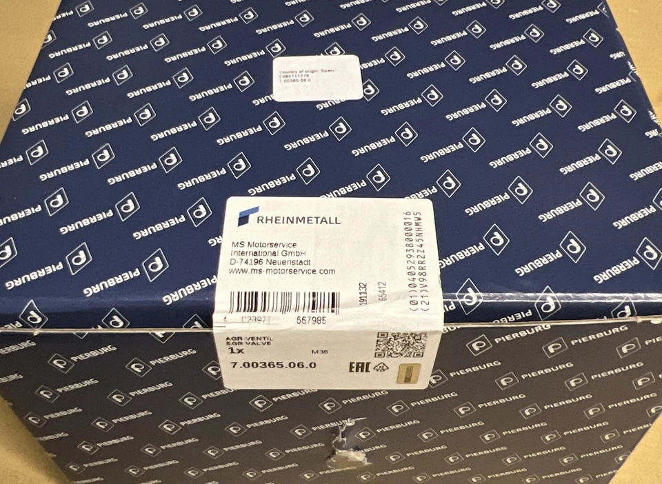 Válvula EGR para Volkswagen Beetle Jetta Golf Passat PIERBURG Foto 2 de 3