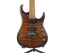 Ernie Ball Music Man Jp15 7 - Sahara Burst Quilt - Open Box