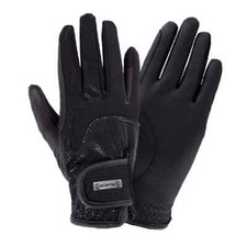 Fair Play Ingrid Riding Gloves - Black - European XL - US Size 8