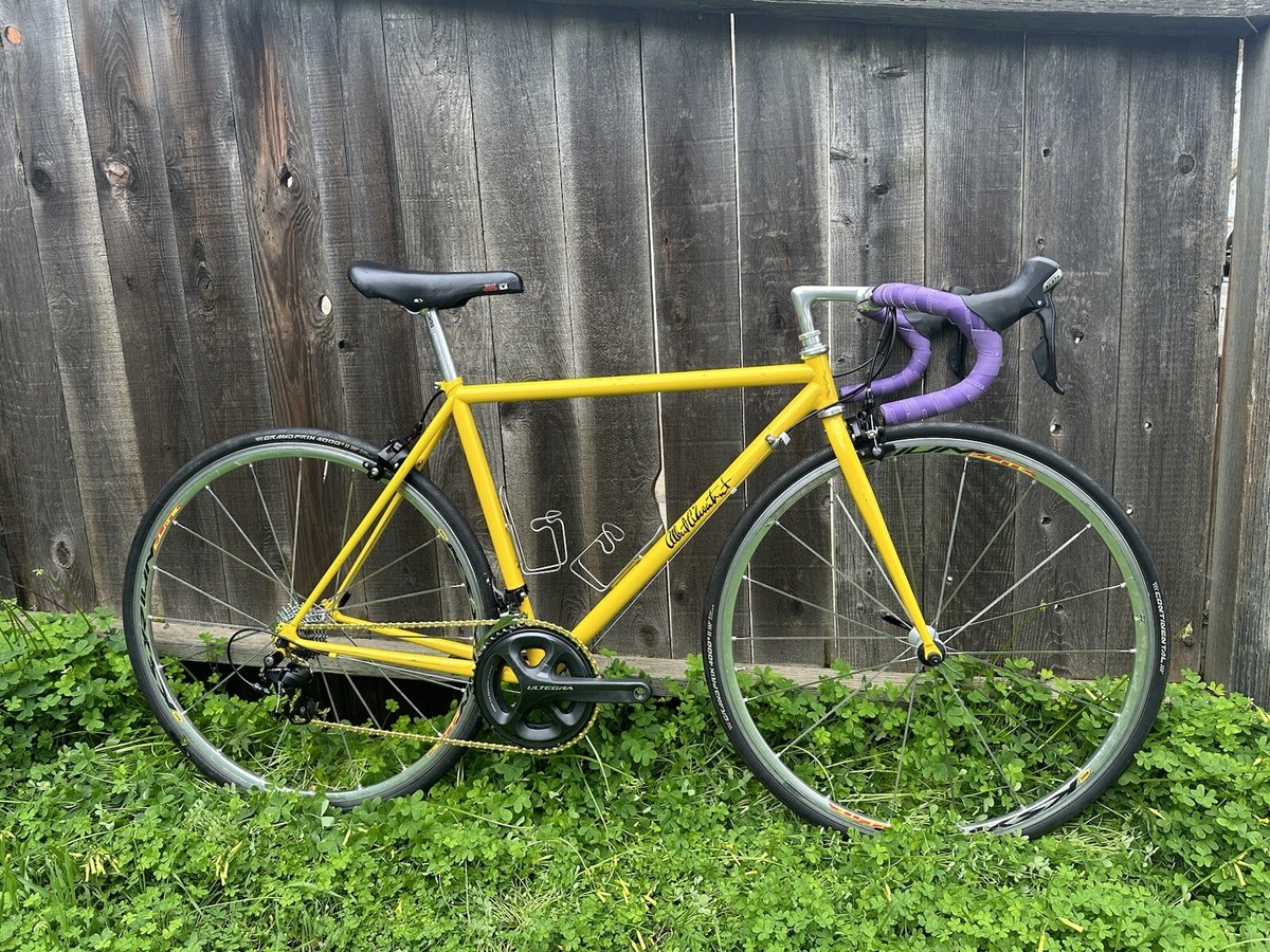 Eisentraut handmade steel road bike, Shimano 5800, Mavic Ksyrium