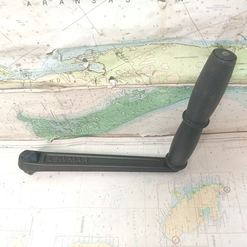 Boaters' Resale Shop of TX 2410 2557.12 LEWMAR DOUBLE GRIP LOCKING WINCH HANDLE