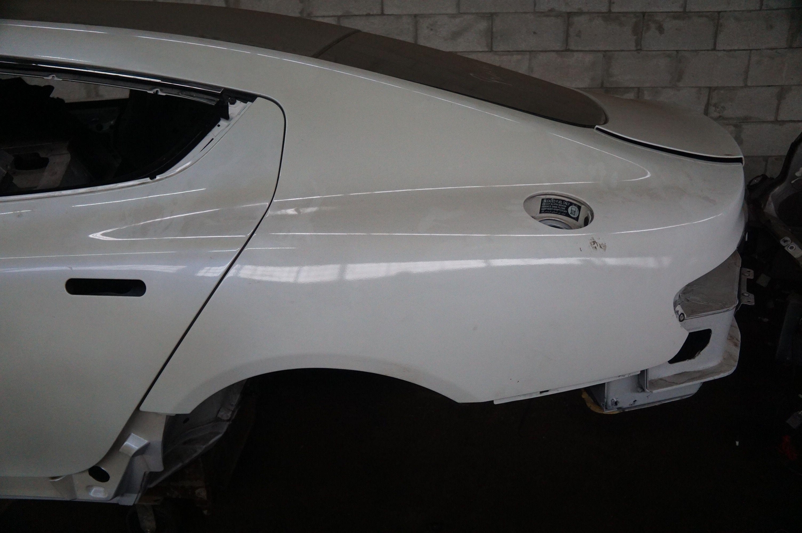 Rear Left Driver Side Quarter Panel Structural Body Cut Aston Martin Rapide 2010