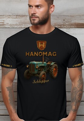 Traktoren T-Shirt Hanomag Alter Schlepper Alte  Modell Oldtimer Treffen Museum 5