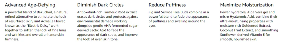 2X Ogee Brightening Botanical Eye Balm Anti-Aging Hydrating 0.08 fl oz Each NIB - Image 4 of 4