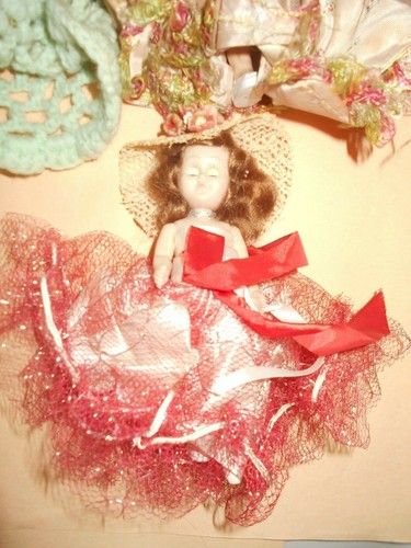 Lote mixto de 5 muñecas Sleepy Eye vintage pieza o reparación - Imagen 5 de 9
