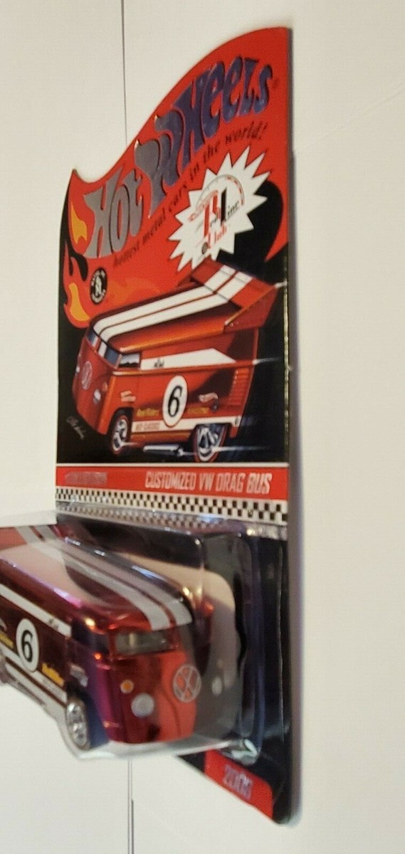 HOTWHEELS CLUB EXCLUSIVE CUSTOMIZED VW DRAG BUS 2006 | eBay