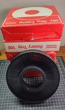Lot of 5 Rotary 100 SLIDE TRAYS Ansco Rotomatic Keystone Sawyer Focal Minolta