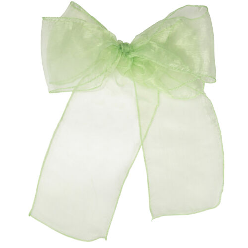 1-100pcs Organza Sashes Chair Cover Bow Sash for Wedding Party Decorations - Picture 113 of 164