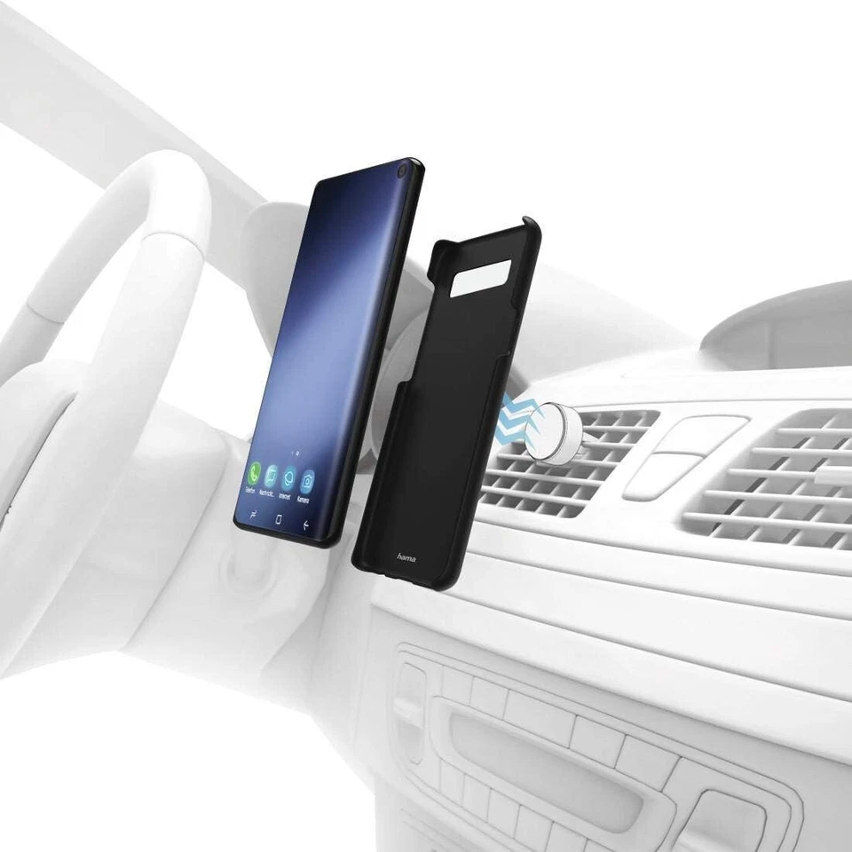 Hama 磁性保护壳 适用于三星 Galaxy S10 黑色 — 第 2/4 张图片