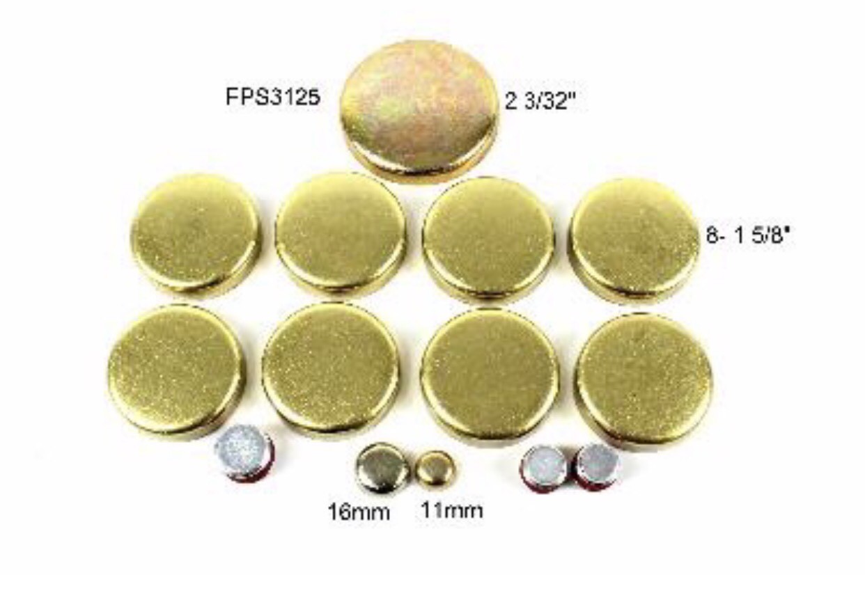 DNJ Brass Freeze Plugs Kit Chevy 4.3L V6 19842009 eBay