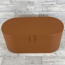 Dyson Airwrap Hair Dryer Brown Leather Accessories Storage Case Case Only 