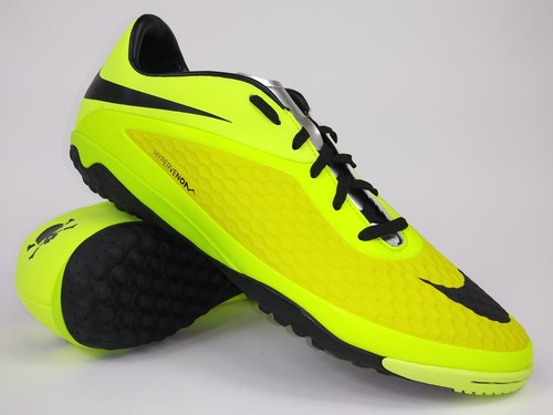 Nike Mens Rare Hypervenom Phelon TF 599846 700 Yellow Black Cleats | eBay