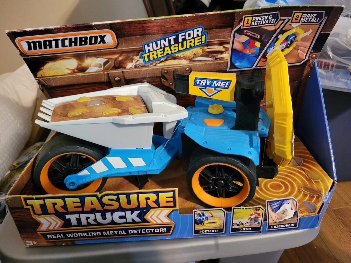 Matchbox treasure truck metal detector sales