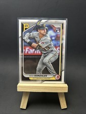 Nick Gonzalez 2024 Bowman Baseball Rookie Card #87 Pittsburgh Pirates RC. rookie card picture