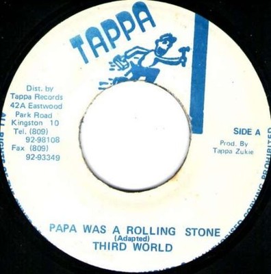Third World - Papa Was A Rolling Stone 7'' Vinyl Reggae 4848