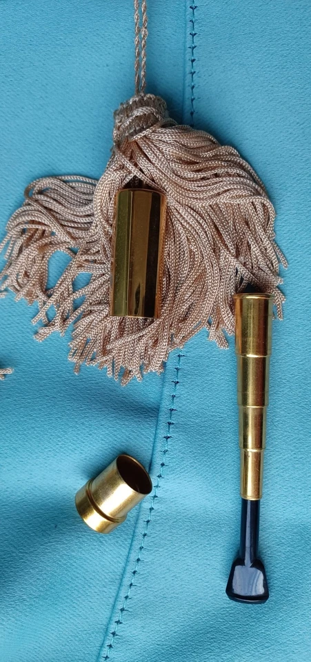 rare art déco Poudrier minaudière briquet fume cigarette croco - Photo 3/4