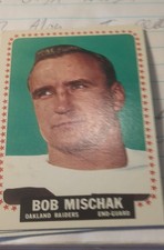 1964 Topps Bob Mischak Short  Print Football Card #147 Oakland Raiders  EX+ NM