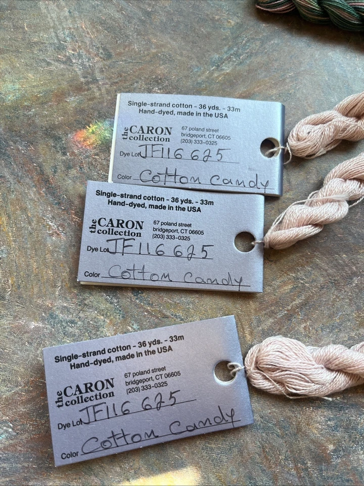 Lot of 6 - Wildflowers by Caron Cotton Thread - Cotton Candy & Mountain Meadow - Image 2 of 4