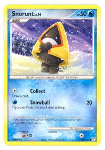 Snorunt - 100/123 - Common - Heavily Played