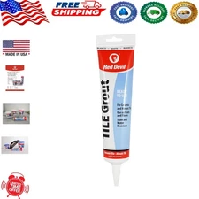 Professional Quality 5.5 oz Acrylic Tile Grout - For Ceramics & Mosaic