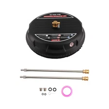 15 Inch Pressure Washer Surface Cleaner 4000 PSI + Extension Wand Bundle