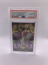 2020 Panini Certified Onyeka Okongwu 2020 Mirror Gold 01/10 PSA 10