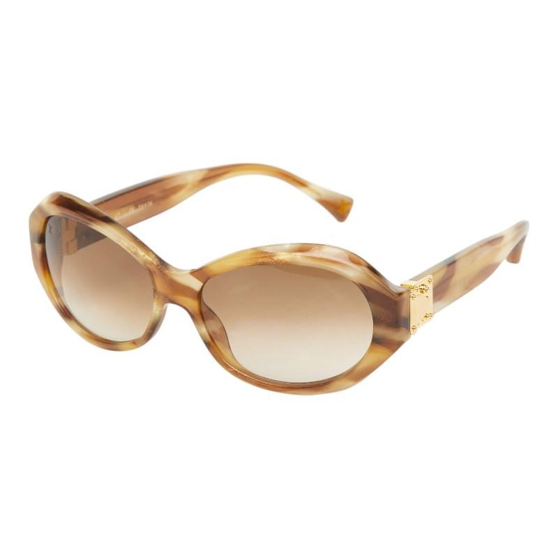 Louis Vuitton Supson Lon Sunglasses Gradient Lens Z0148W Brown Gold Plastic