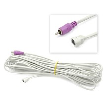 for Bose-Lifestyle 535/525 50ft Rear Right RCA to Jewel Cube Speaker Cable White