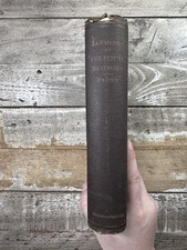 1877 Economics Book “Elements of Political Economy” Arthur Latham Perry, SIGNED