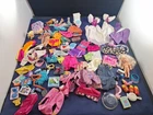 Vtg 1980's 90's BARBIE Clothes Accessories Huge Lot Dresses Beach Mod Neon +++