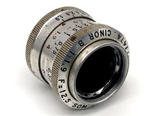 Som Berthiot Cinor B 12.5Mm 1:1.9 Lens Fixed Focal Length D-Mount Fog
