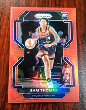 2022 WNBA Prizm Sam Thomas #148 Rookie Red Prizm /199 - Phoenix Mercury