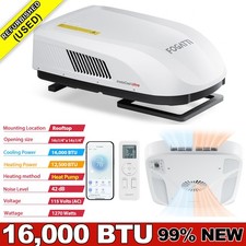16000 Btu Rooftop Rv Air Conditioner Non-ducted Ac Unit W Heat Pump Cooling