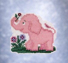 Ella Phant - Mill Hill - Spring Bouquet - Cross Stitch Kit - MH18-2113