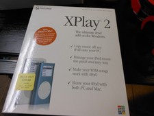 Disco de software y manual Media 4 XPlay 2 iPod para copia de seguridad y recuperación GANAR XP USADO