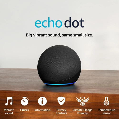 Parlante Inteligente Amazon Echo Spot Con Alexa, Wi-Fi Color Blanco, Producto Nuevo, Empaque - Foto 4