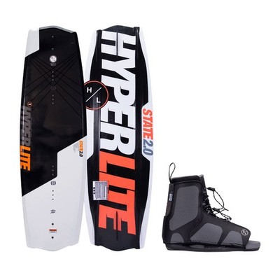 HYPERLITE State 2.0 135 Black Wakeboard With Remix 7-10.5 Binding (24329254)