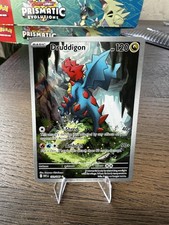 Pokemon TCG White Flare Druddigon Illustration Rare 151/086 Near Mint New